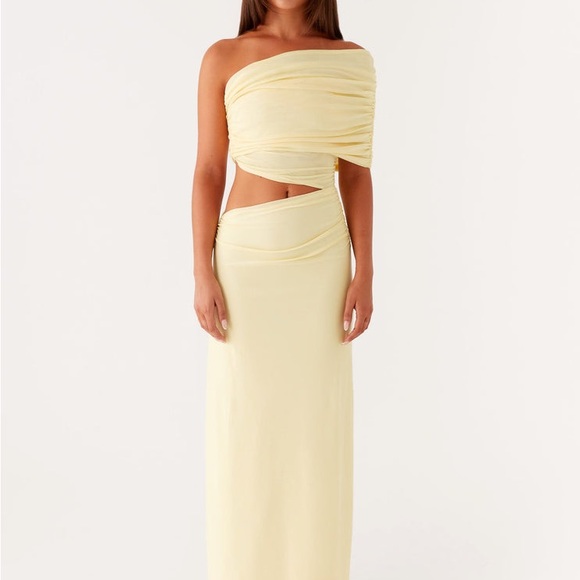 Peppermayo Dresses & Skirts - Peppermayo Yellow Maxi Dress
